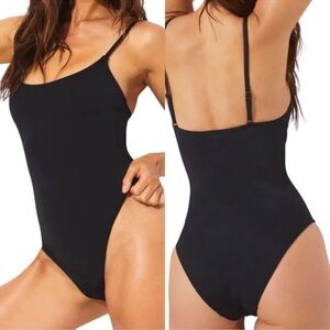 NWT Andie Swim The Amalfie One Piece Swimsuit in Black Size XXXL